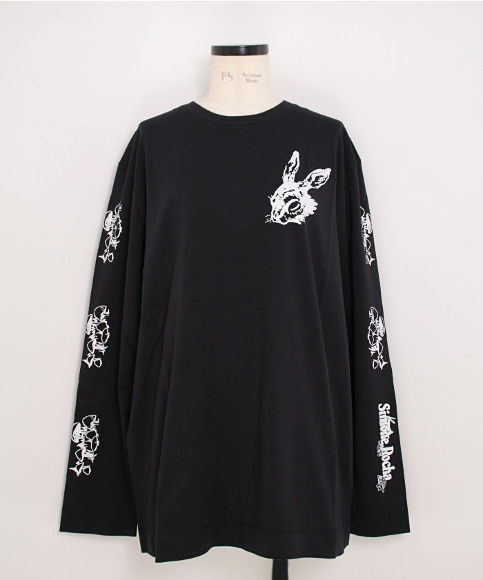 TORTOISE & HARE LOGO PRINT LONG SLEEVE T-SHIRT(F257S161)｜阪急