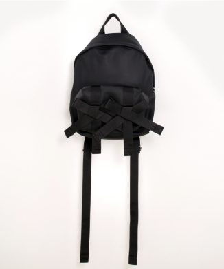 BOW FRONT BACKPACK W/ EMB