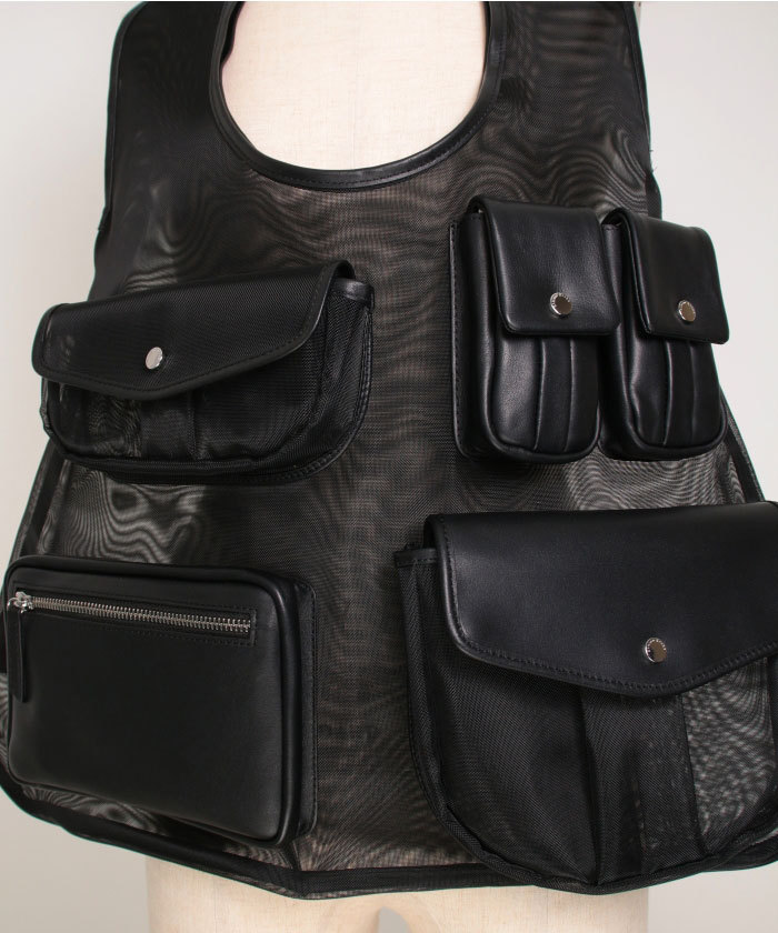 UTILITY MULTI POCKET VEST BAG(F257S172)｜阪急百貨店公式通販サイト