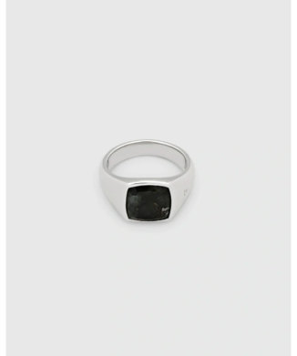 Kay Ring Black Larvikite