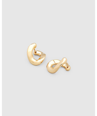 TOMWOOD ピアス　Bao Hoops Small Gold Bao Hoops Small Gold - Tom Wood Project Official Online Store