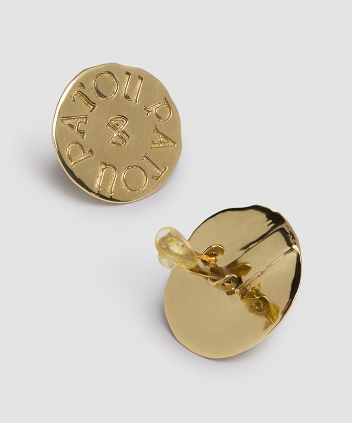 耳環a④ A-Z｜高保色鑲鑽字母耳環｜4:44 飾品