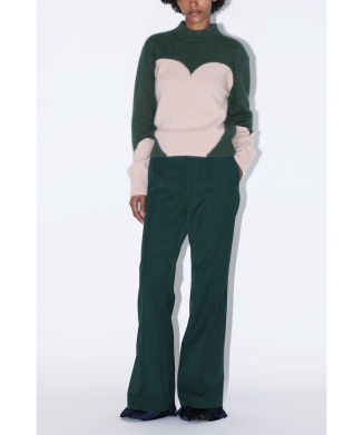 ［8/22(金)10:00販売開始予定］Bicolor knit pullover
