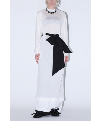 ［8/22(金)10:00販売開始予定］Smooth jersey dress