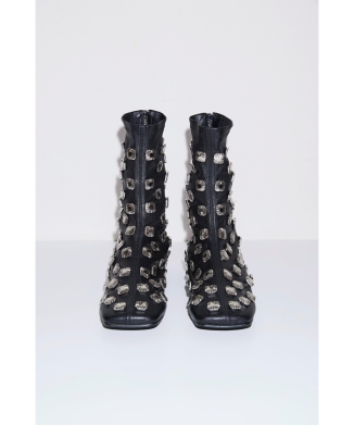［8/22(金)10:00販売開始予定］Metal concho boots