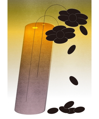 Imaginary Flowers A3ポスター no.77