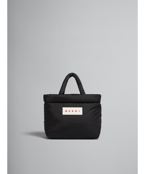 MARNI PUFF スモールトートバッグ BLACK UNI MARNI PUFF スモールトートバッグ BLACK UNI