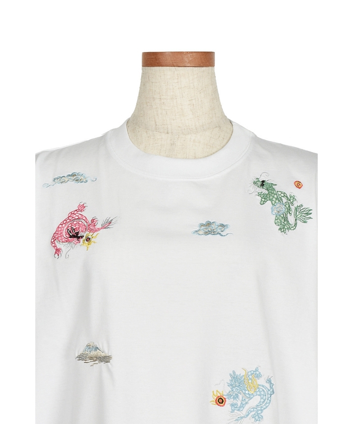 Dragon embroidery Tシャツ(F259A005)｜阪急百貨店公式通販サイト
