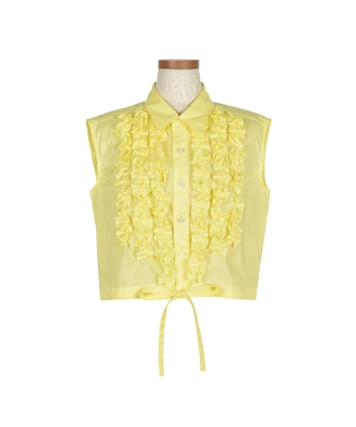Nosleeve Frill シャツ