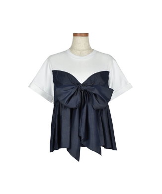 Front Ribbon Tシャツ