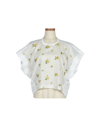 Mimosa embroidery Tシャツ
