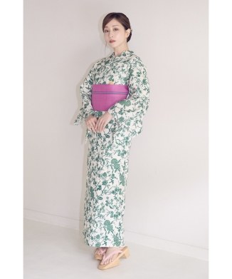 【MINAMI TANAKA】Collaboration 浴衣(陶器小花)