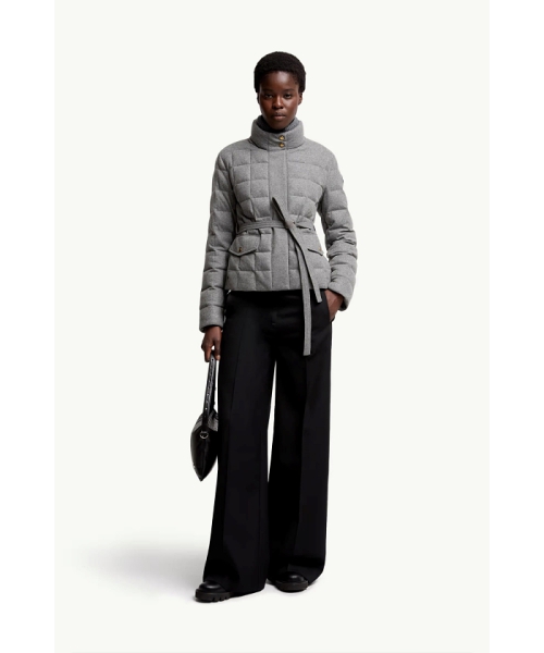 MONCLER Bussettes ショートダウンジャケット グレー 2 MONCLER Bussettes ショートダウンジャケット グレー 2