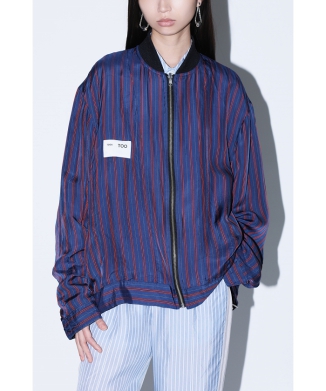 ［9/5(金)10:00販売開始予定］【TOGA TOO】Cupra stripe blouson