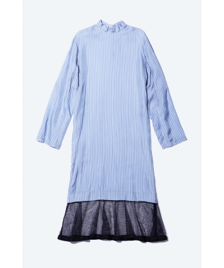 【TOGA TOO】Cupra stripe dress