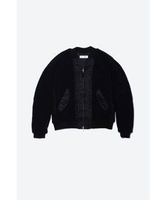 【TOGA TOO】Wool mix pile boa blouson