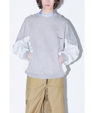 【TOGA TOO】Cotton nylon sweatshirt