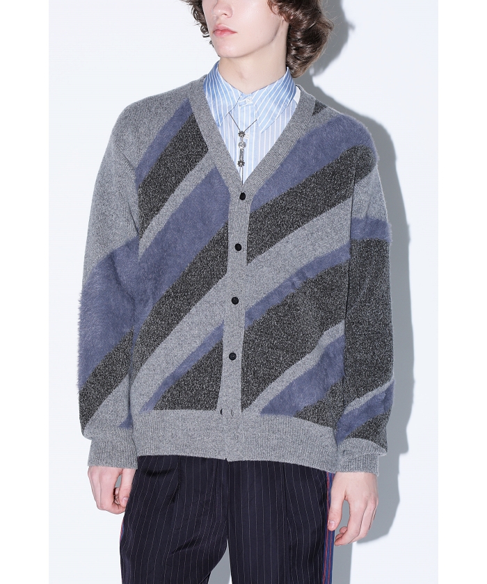 TOGA カーディガン TOGA VIRILIS ジャガードニットカーディガン TOGA