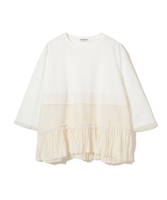 切替カットソー