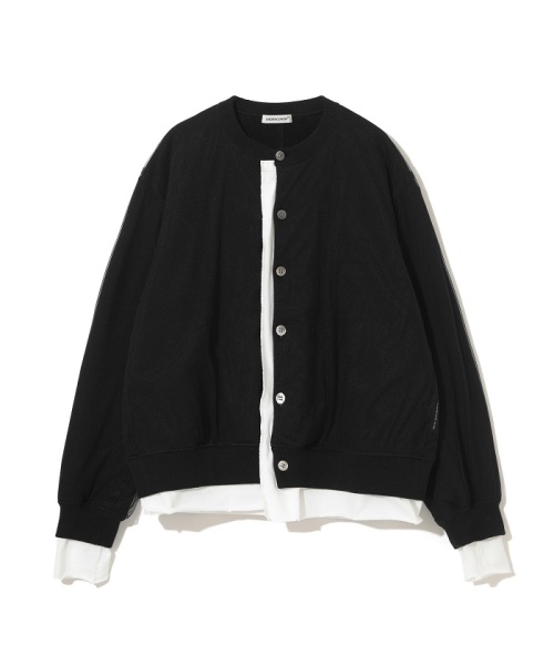 UNDERCOVER クルーカーディガン BLACK 2 UNDERCOVER クルーカーディガン BLACK 2