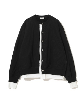 クルーカーディガン