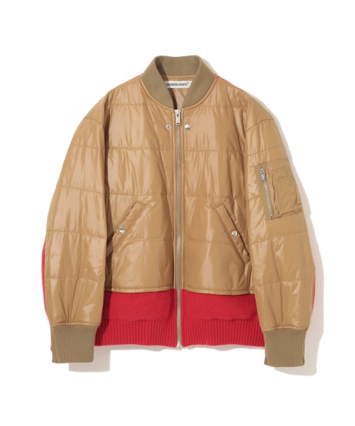 UNDERCOVER キルティングブルゾン BEIGE 2 UNDERCOVER キルティングブルゾン BEIGE 2