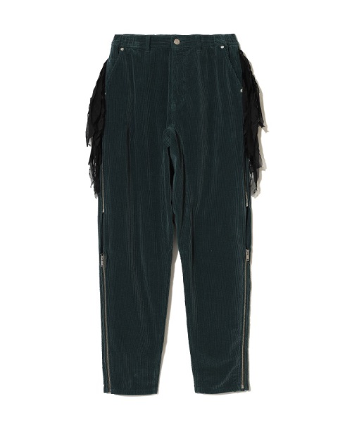 UNDERCOVER コーデュロイパンツ BLUE GREEN 2 UNDERCOVER コーデュロイパンツ BLUE GREEN 2