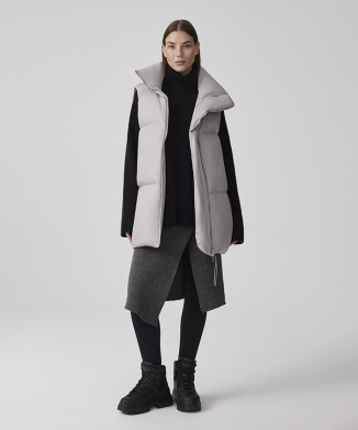 4824W Garnet Long Vest