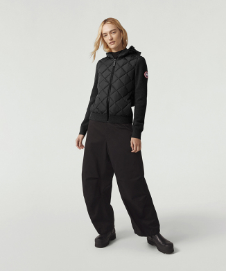 6800L HyBridge Quilted Knit Hoody