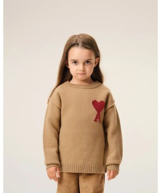 ウール Ami De Coeur クルーネック セーター