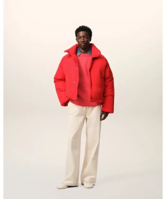 タフタ Ami De Coeur ダウンジャケット