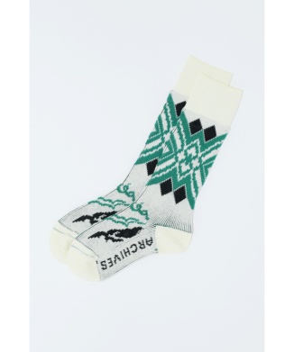【TOGA×Tabio】Jacquard socks TABIO