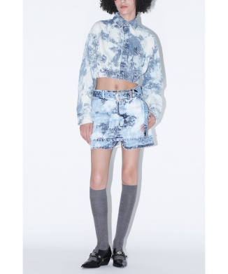 ［12/5(金)10:00販売開始予定］【TOGA PULLA】Denim mini skirt