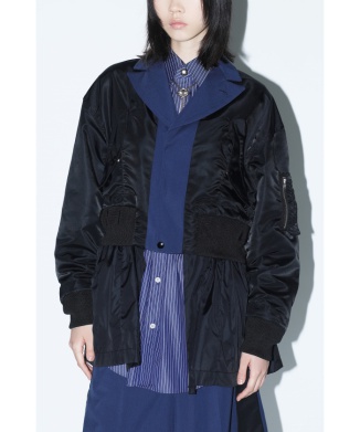 【TOGA PULLA】Nylon twill jacket