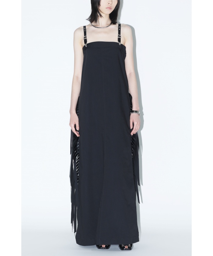 TOGA PULLA】Twill fringe dress(F25DC010)｜阪急百貨店公式通販サイト