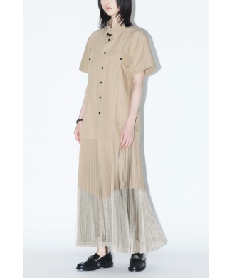 【TOGA PULLA】Typewriter mesh dress