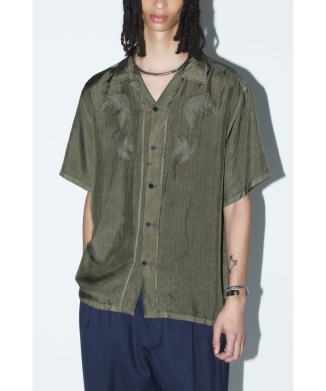 【TOGA VIRILIS】Cupra stripe S/S shirt