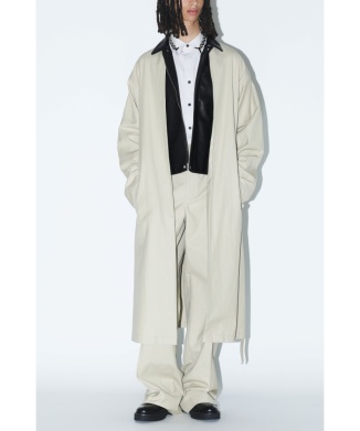 【TOGA TOO】Canvas docking coat