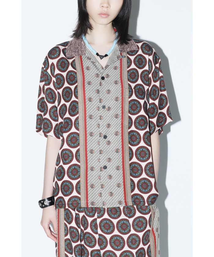 TOGA TOO】Inner print S/S shirt(F25DC032)｜阪急百貨店公式通販