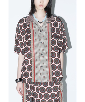 【TOGA TOO】Inner print S/S shirt