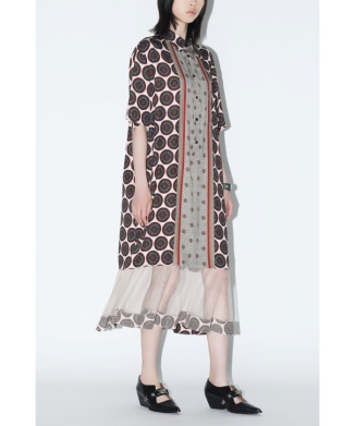 【TOGA TOO】Inner print dress