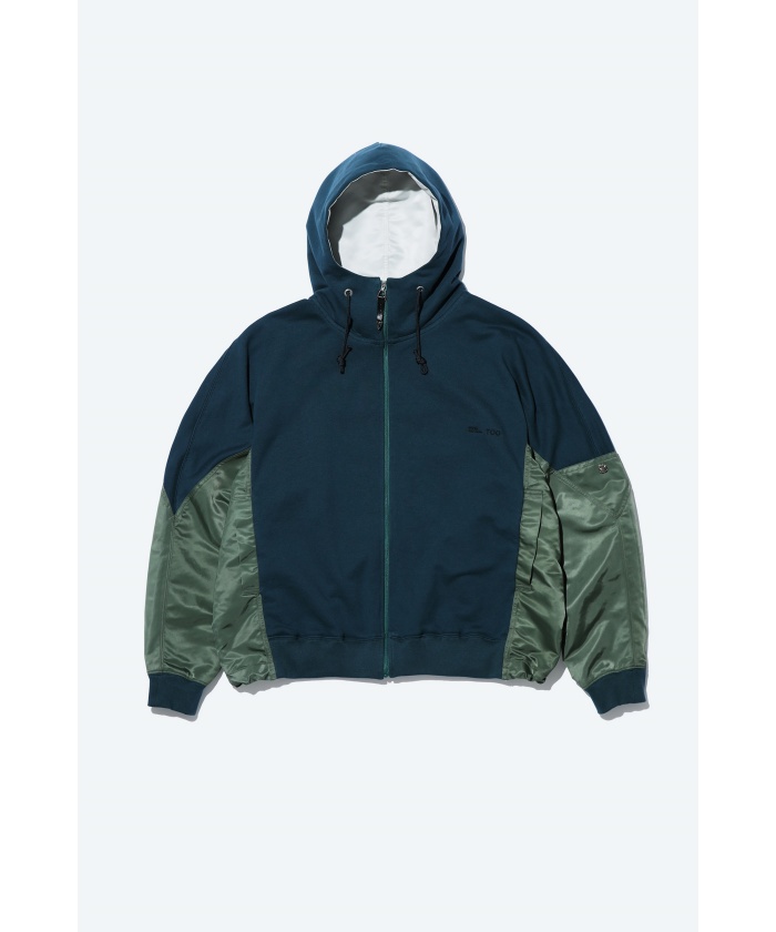 12/5(金)10:00販売開始予定］【TOGA TOO】Cotton nylon hoodie
