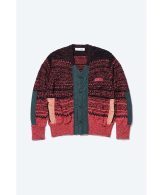 【TOGA TOO】Jacquard knit cardigan