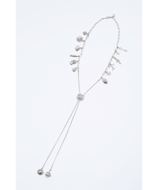 【TOGA TOO】Metal motif loop tie