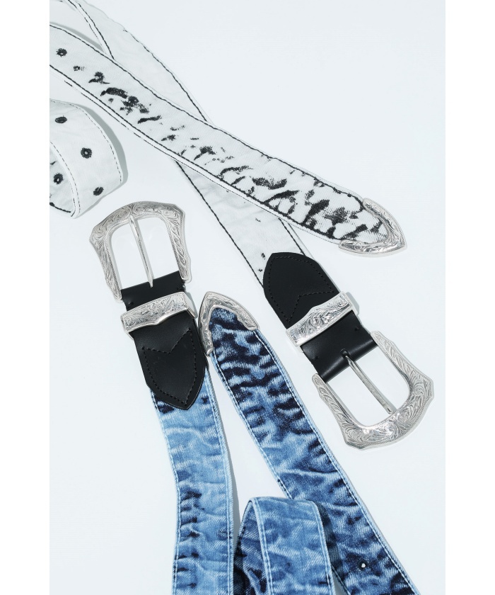 12/5(金)10:00販売開始予定］【TOGA TOO】Denim wide belt(F25DC053