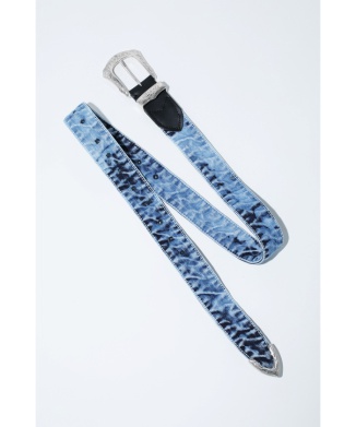 ［12/5(金)10:00販売開始予定］【TOGA TOO】Denim wide belt