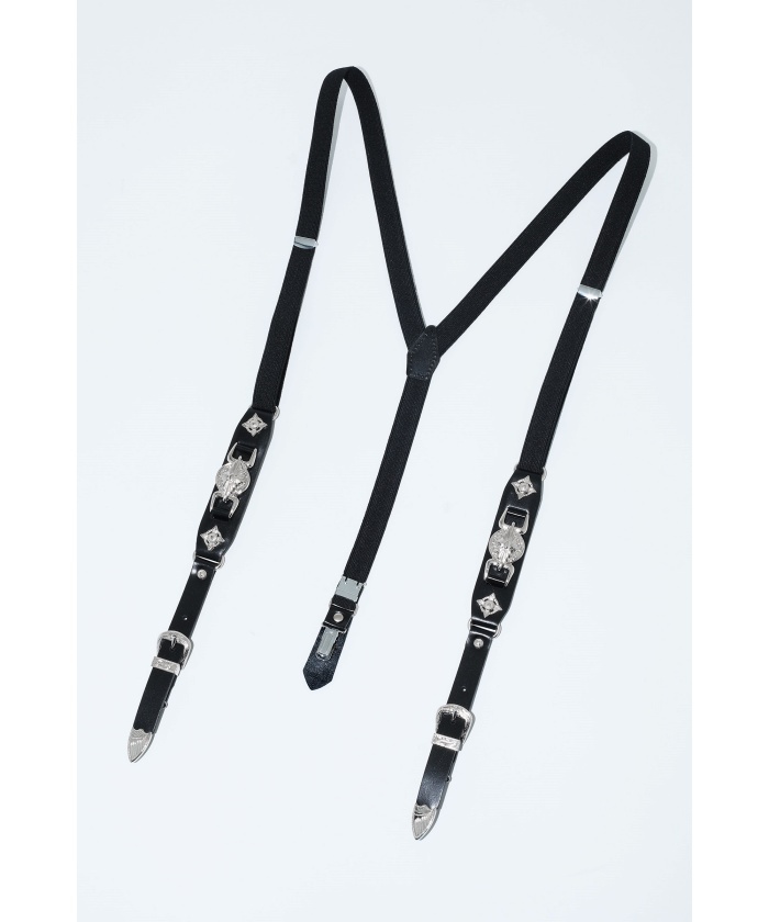 TOGA TOO】Metal leather suspender(F25DC056)｜阪急百貨店公式通販