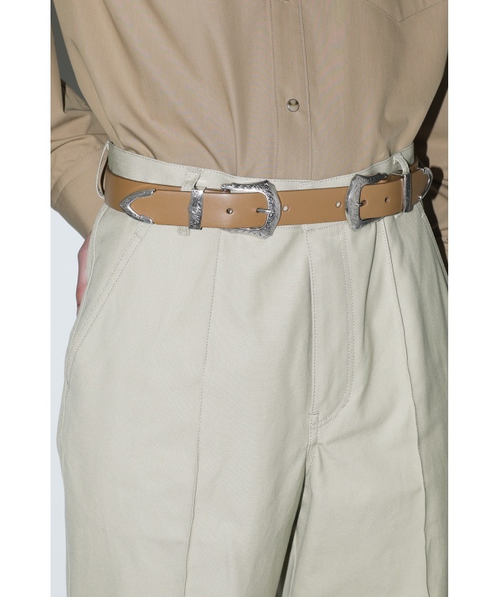 TOGA TOO】Double buckle wide belt(F25DC076)｜阪急百貨店公式通販