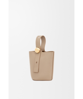 ぺブル バケットバッグ ミニ(ソフトグレインカーフ)