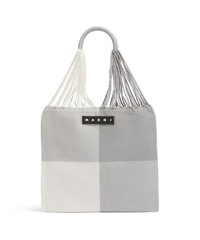 ビッグチェックハンモックバッグ［25/12/10(水)20:00販売開始予定